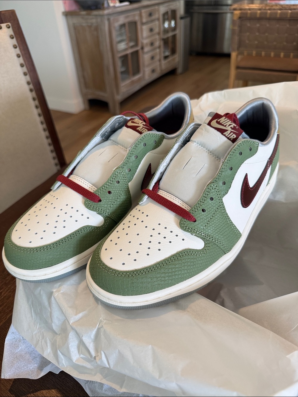 Nike Air Jordan 1 Low Sneakers - Chinese Year of the Dragon